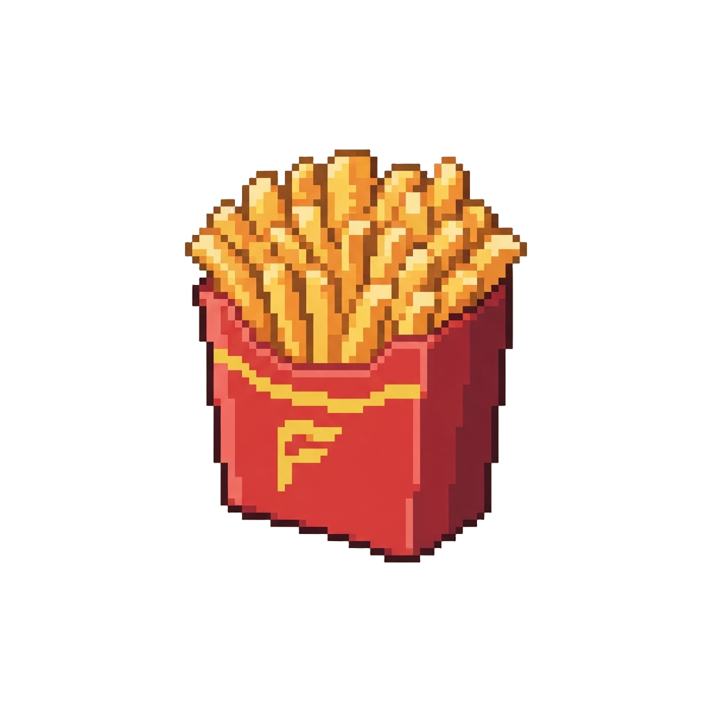 A Super-sized Box of Salty Golden Fries