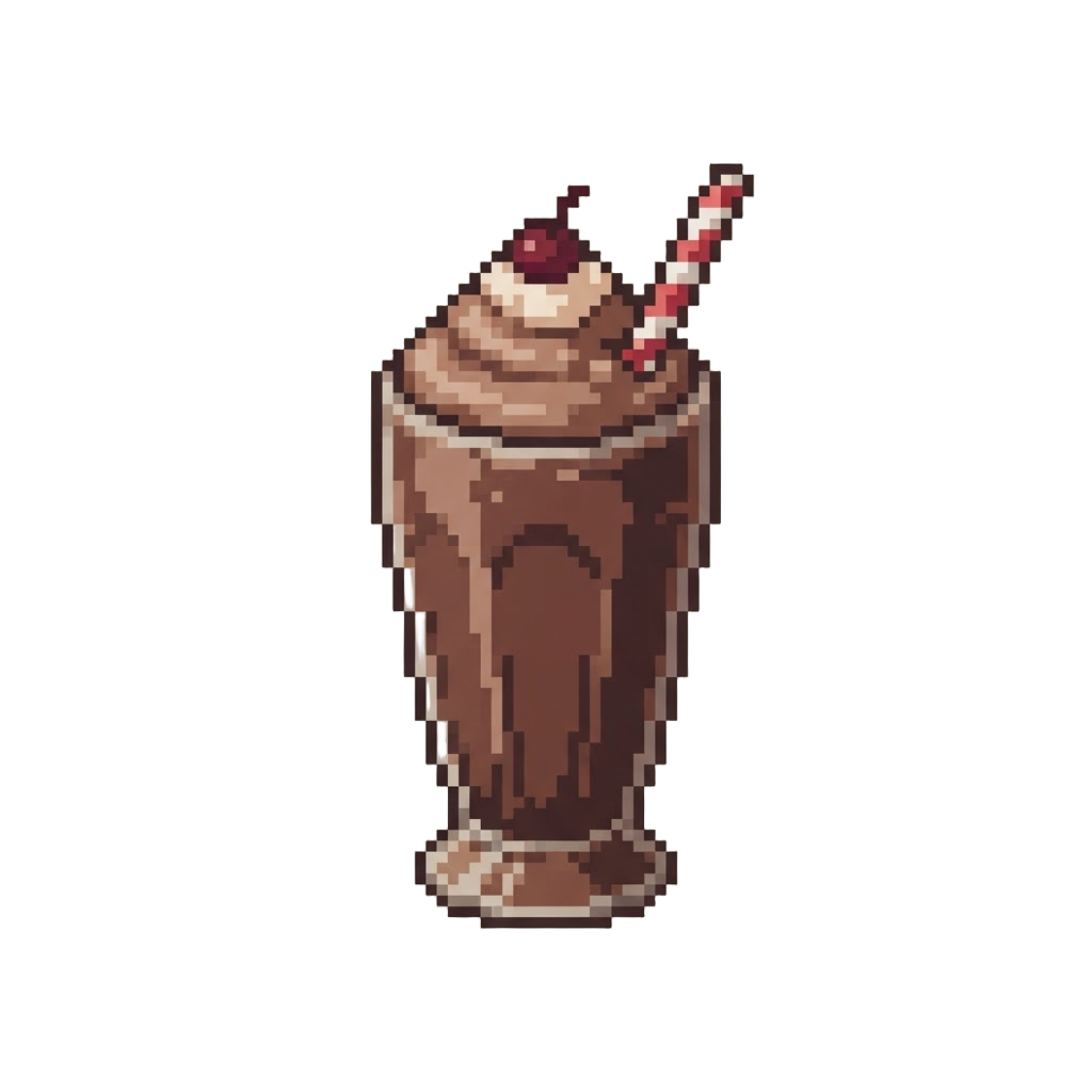 A Massive Chocolate Thick Shake