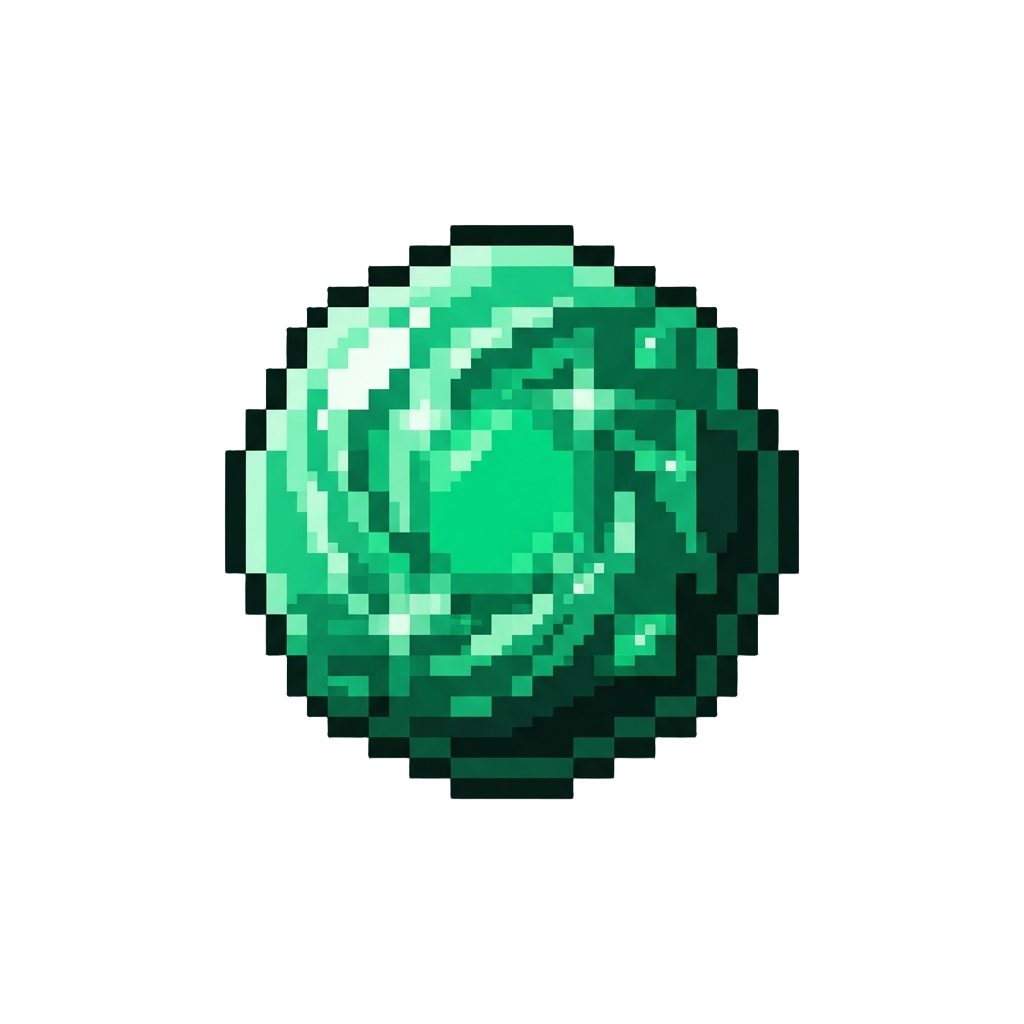 Emerald Green Cosmic Energy