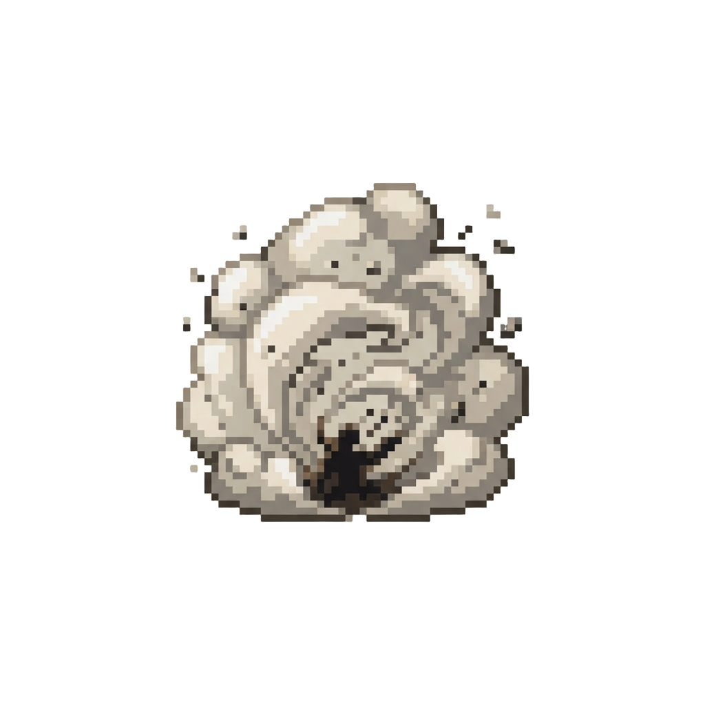 A Sudden Dust-cloud Scramble Slam