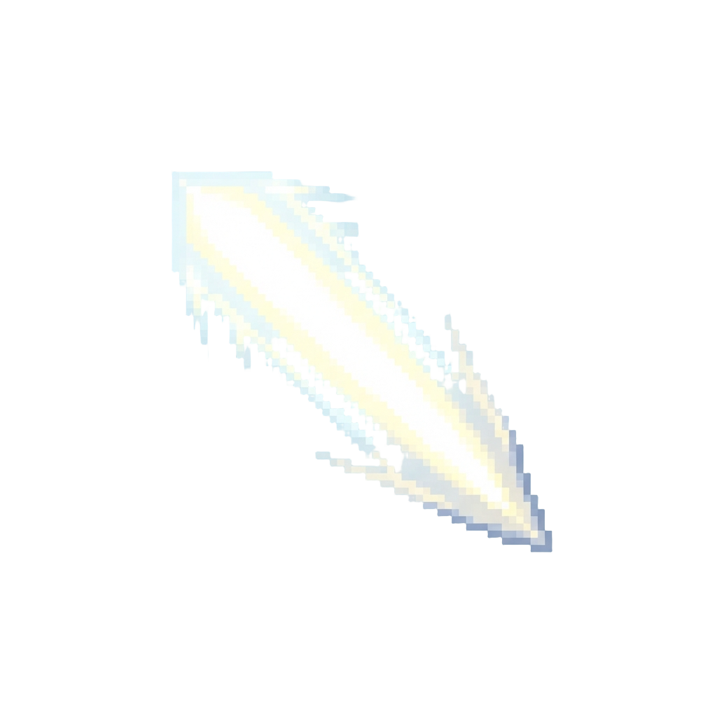 A Blinding White Light Beam