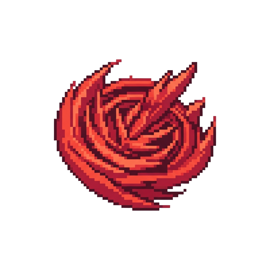 A Sharp Crimson Shockwave