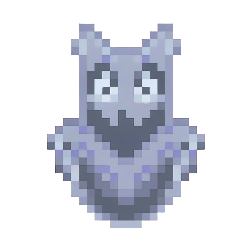 A Friendly Translucent Cemetery Specter