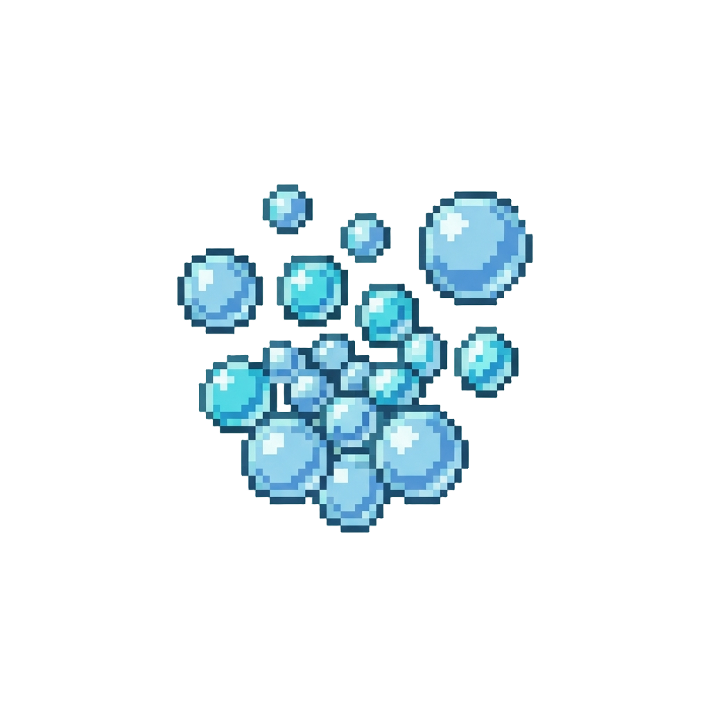 A Burst of Bubbles Instead of Pyrotechnics