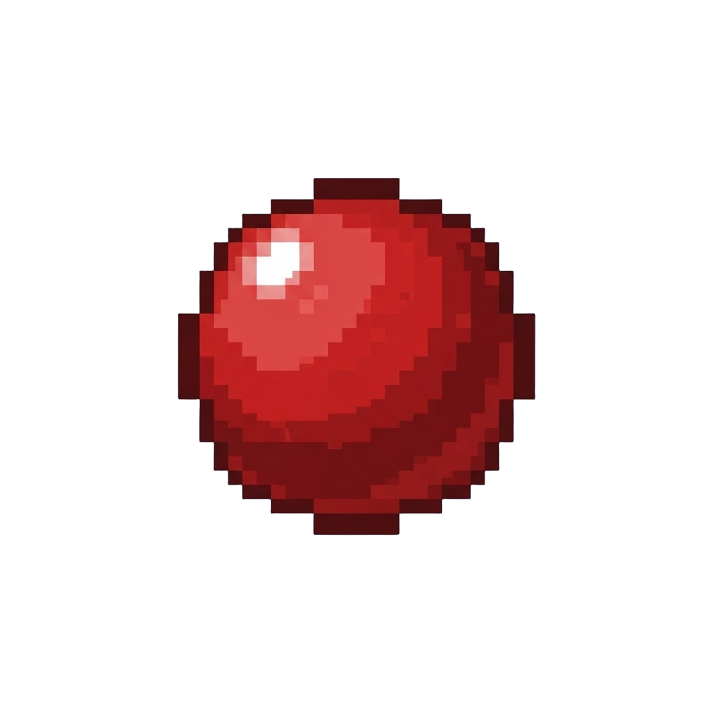 A Slippery Oil Red Sphere
