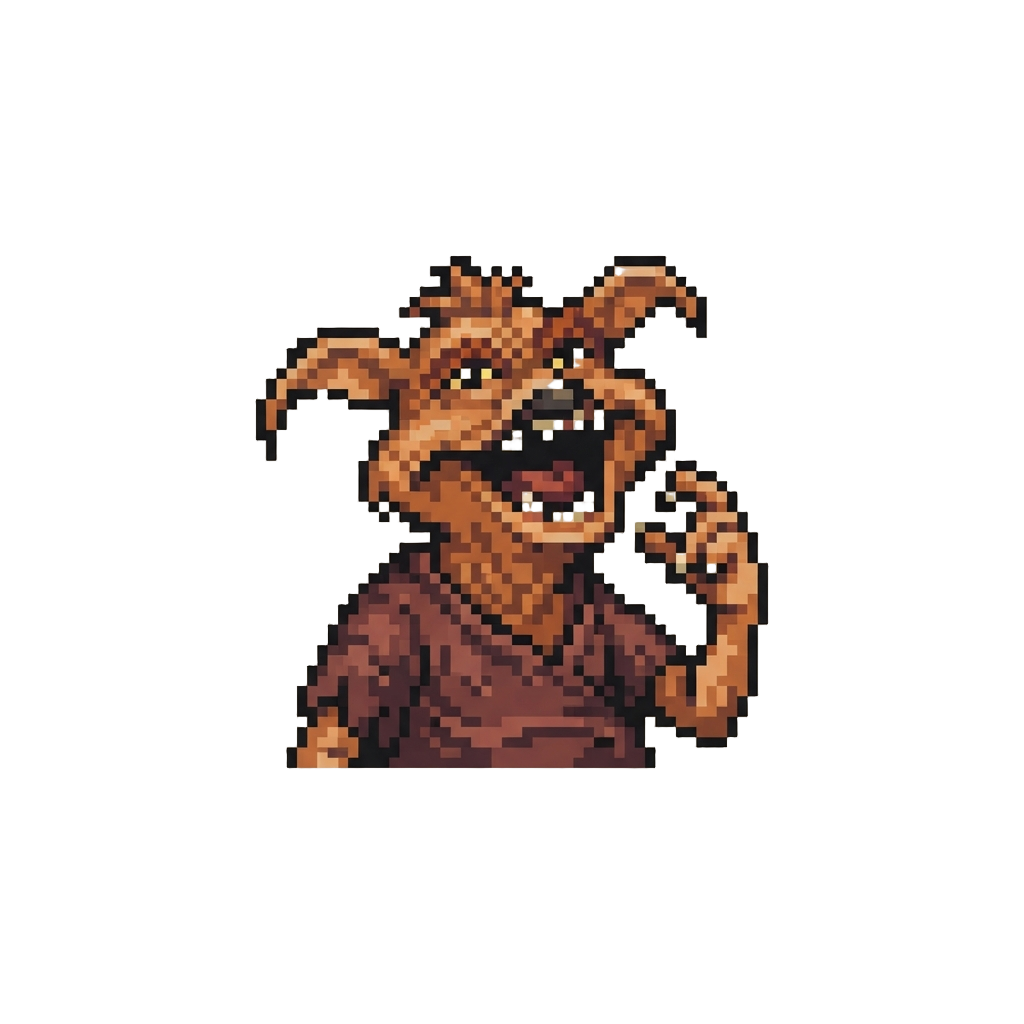 Salacious B. Crumb Laughing Maniacally
