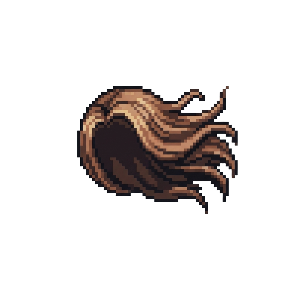 Fake Dramatic Entrance Wig Blowing Backwards in the Wind Machine