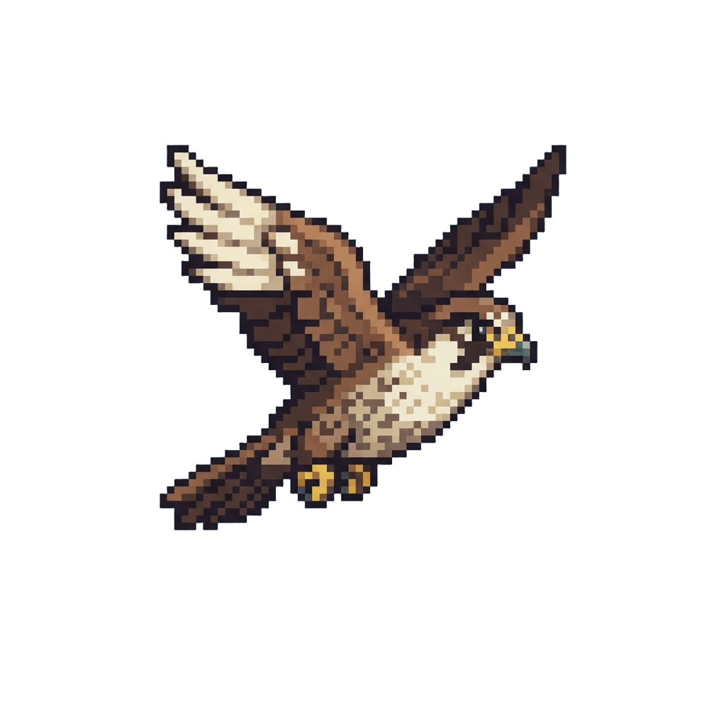 A Quick Darting Falcon