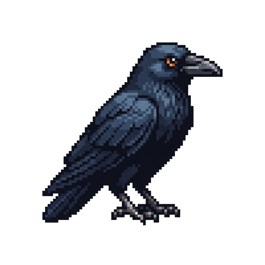 A Giant Dramatic Raven