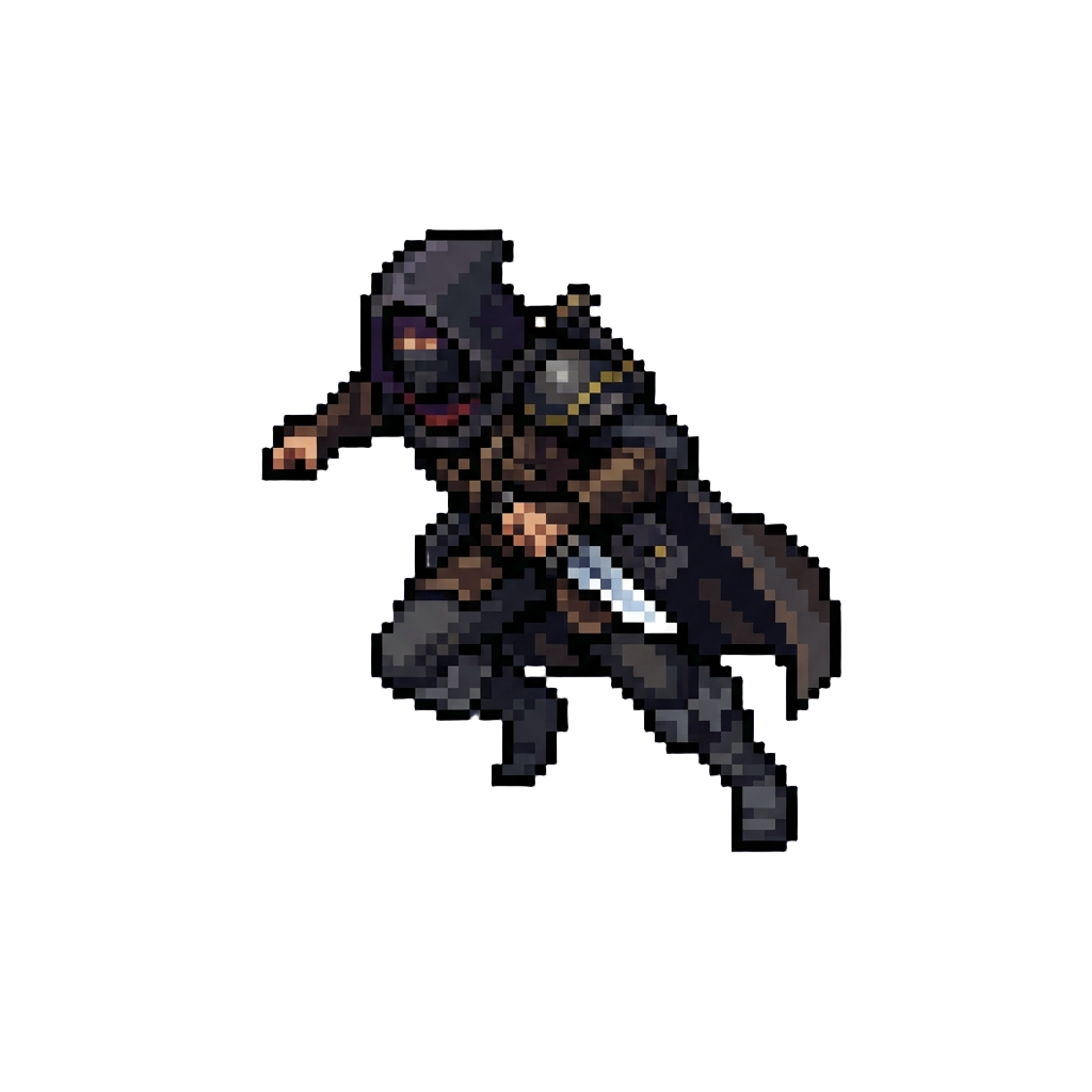 A Rogue Assassin Striking From the Shadows