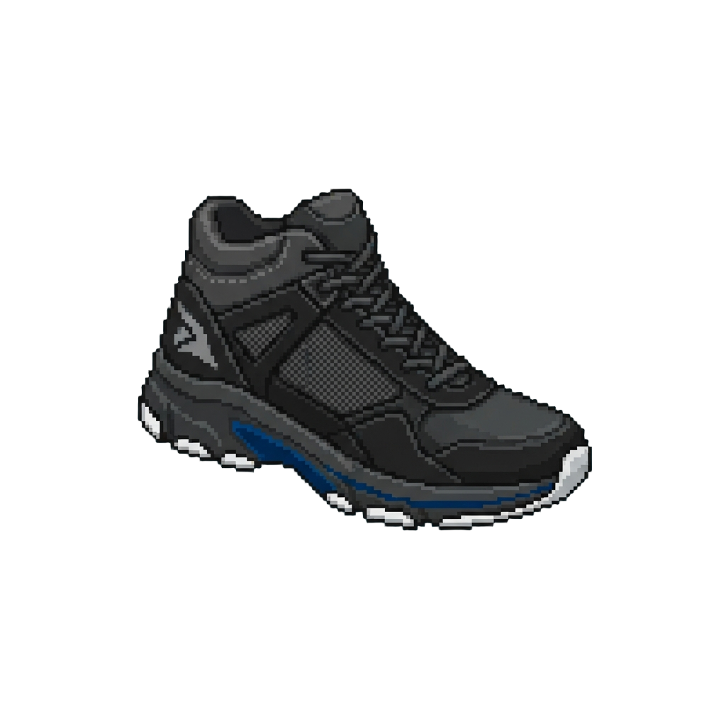 A Sleek Stealth-runner Pose