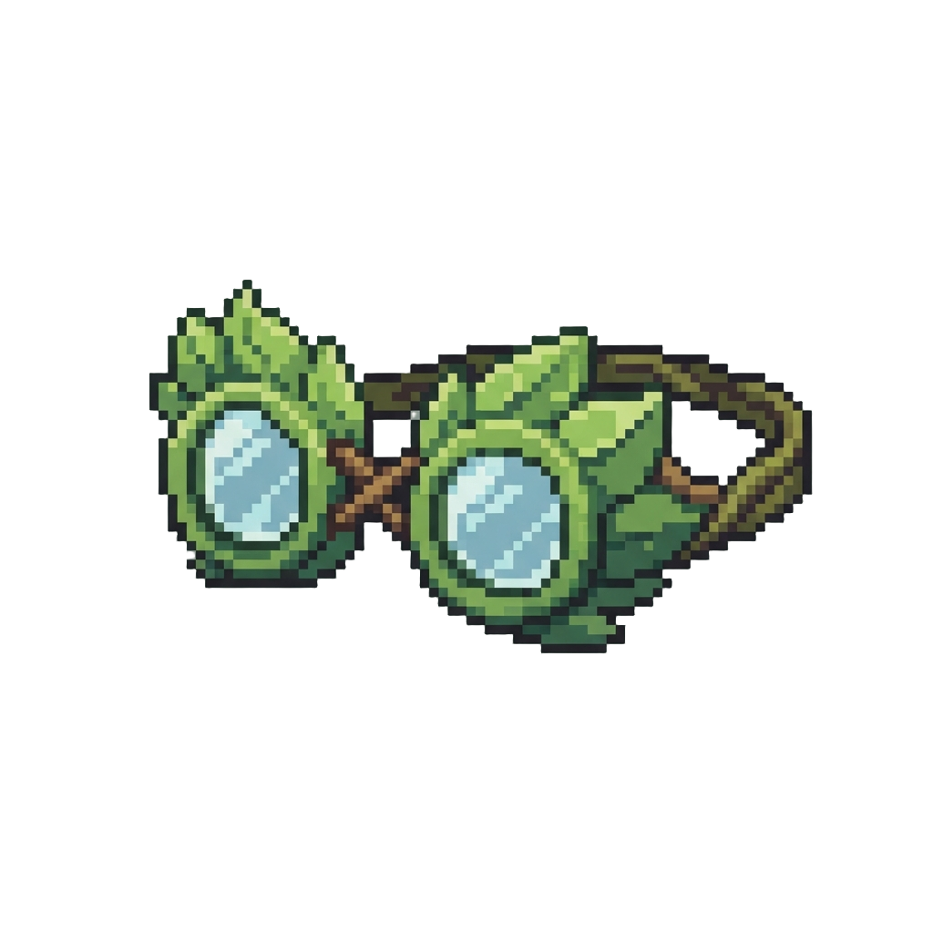 A Pair of Leaf Goggles
