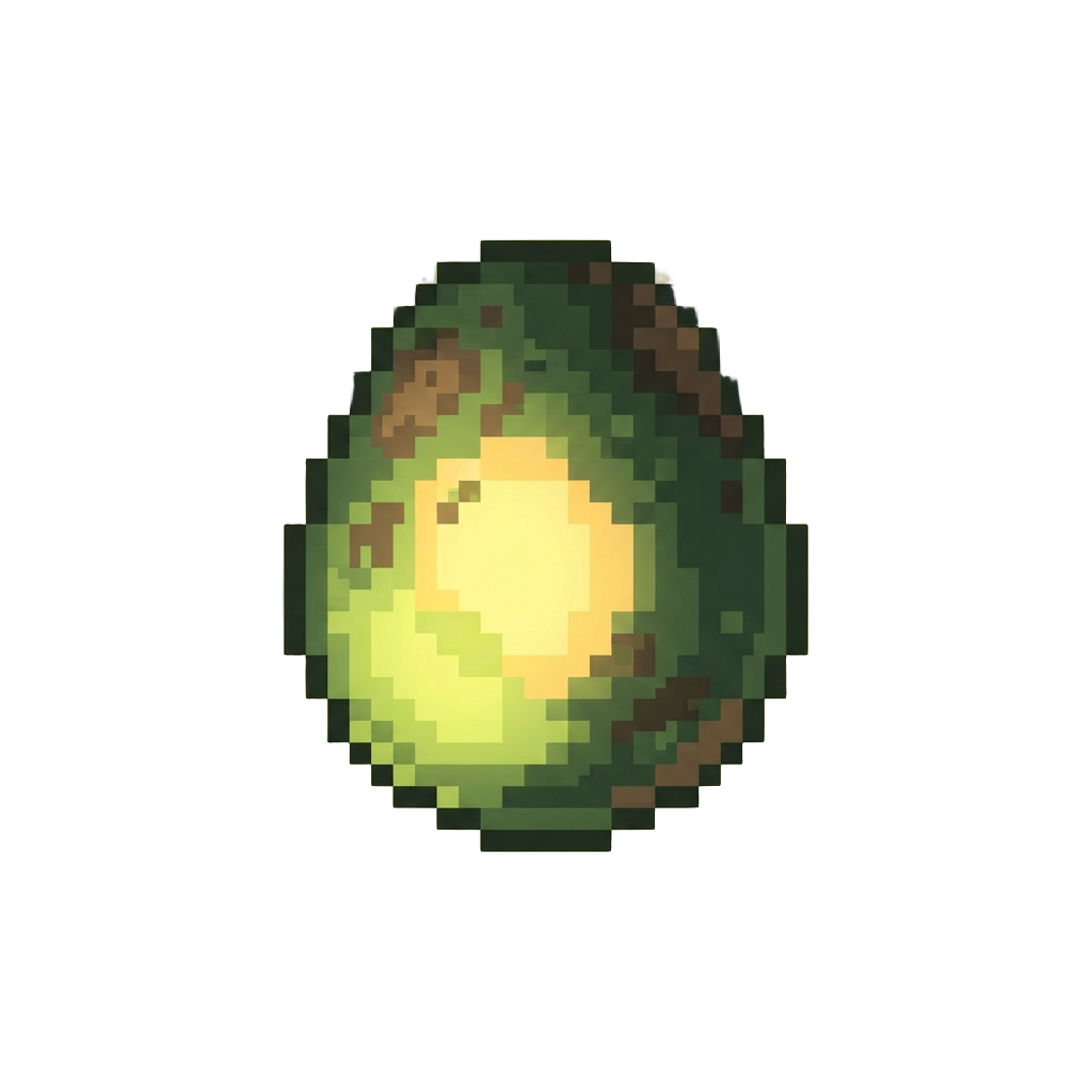 A Glowing Dinosaur Egg
