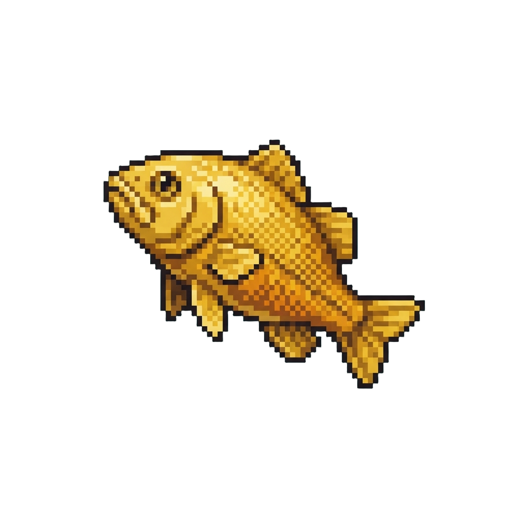 A Colossal Golden Sea Bass