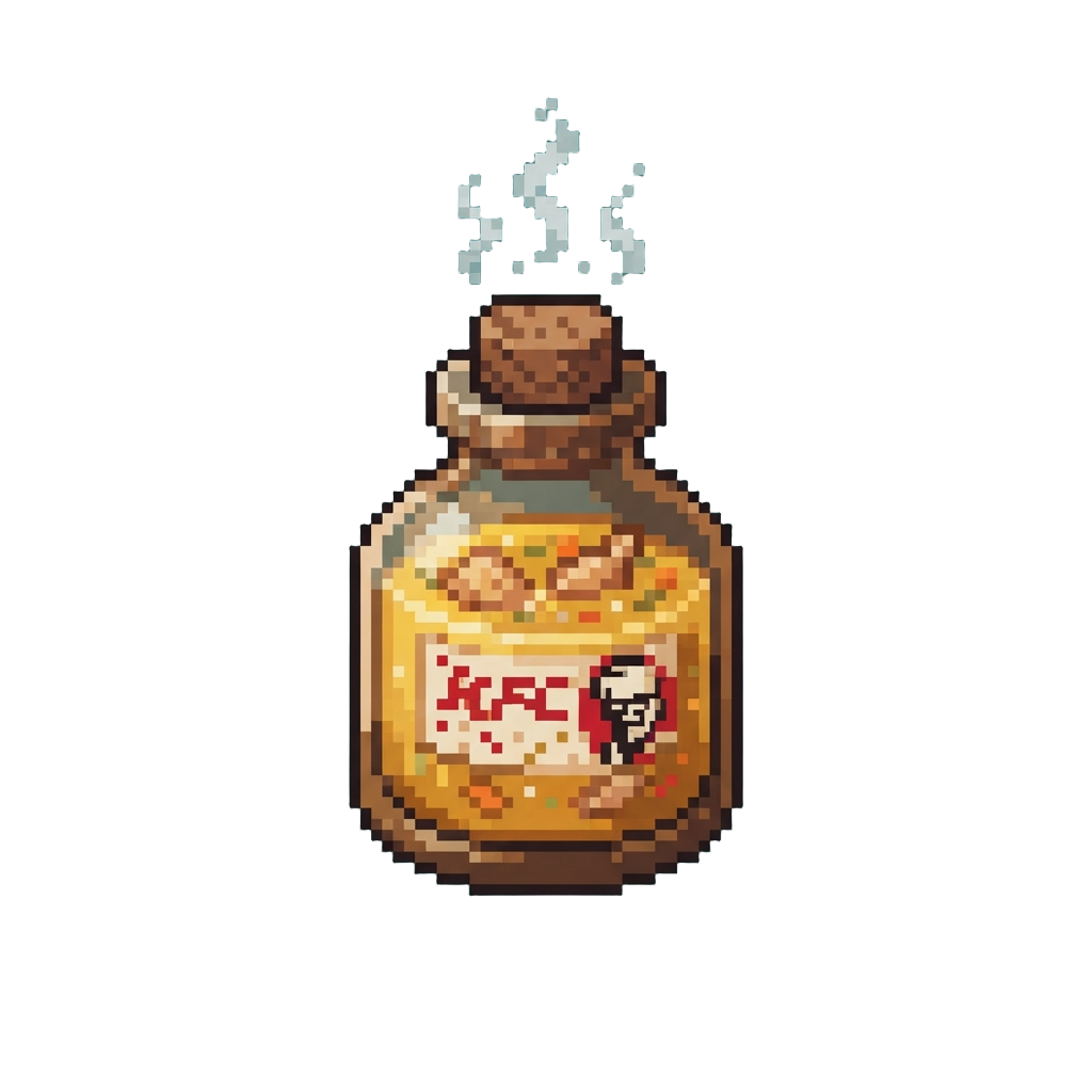 A Steaming Hot Kfc Chicken Soup Potion