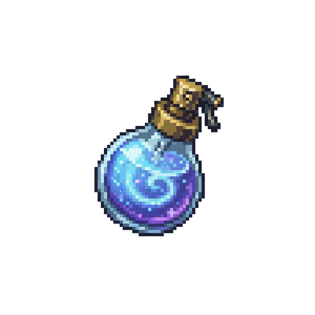 A Shiny Enchanted Aura Spray