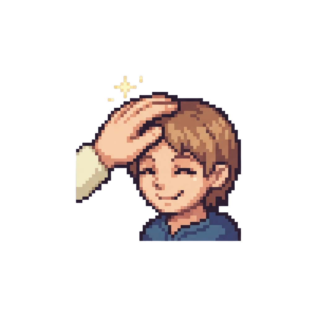A Gentle Head Pat and Encouraging Smile