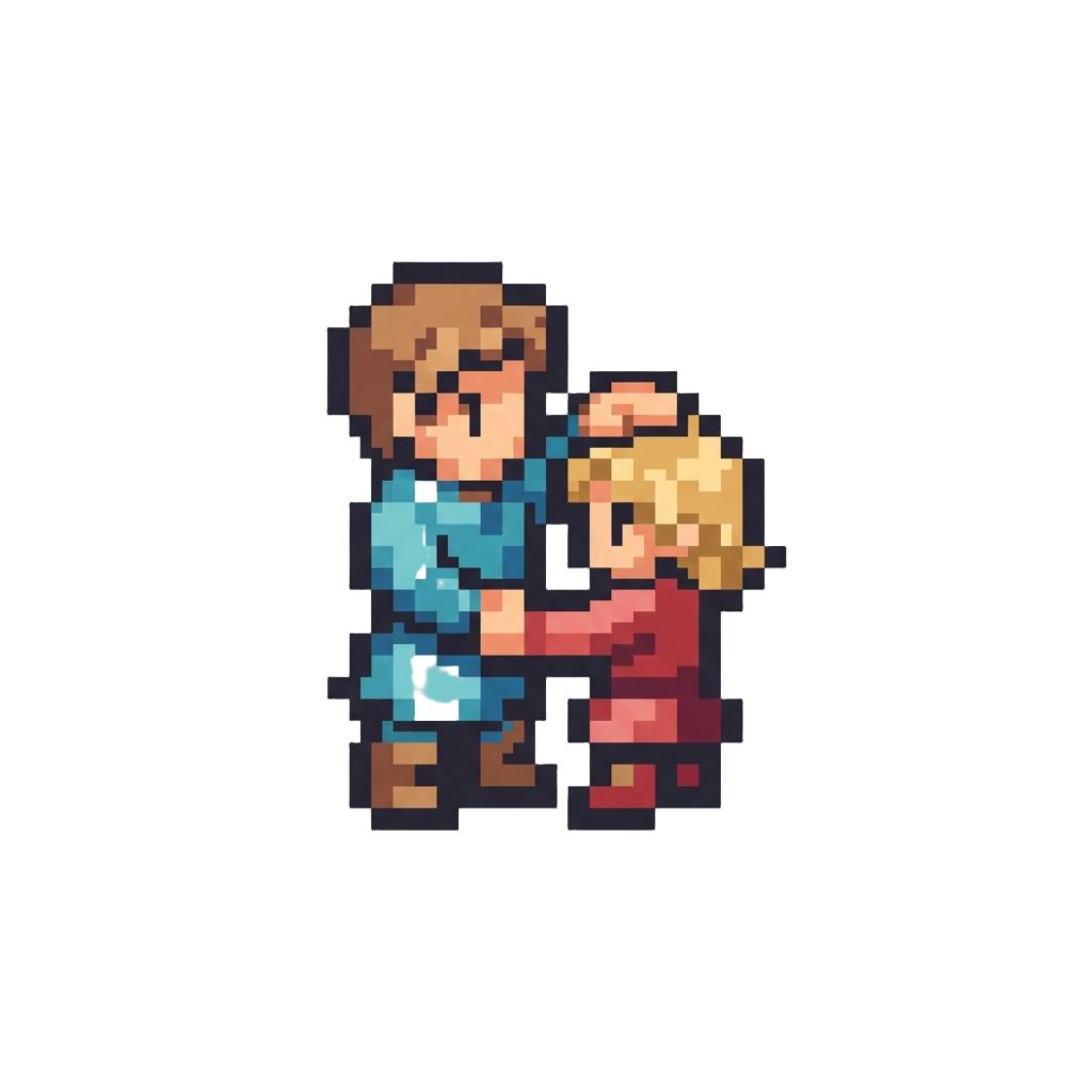 A Warm Group Hug and Supportive Pat