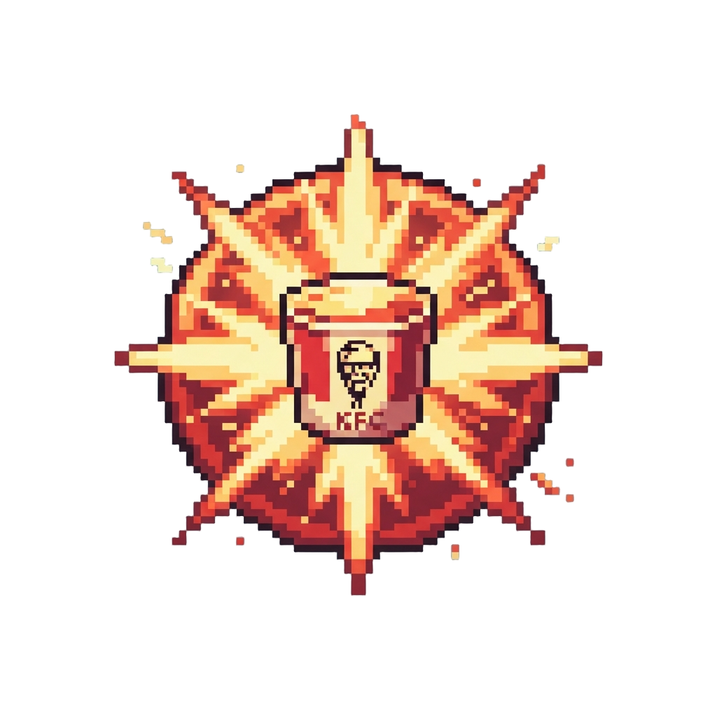 A Four-way Kfc Bucket Shockwave Spin