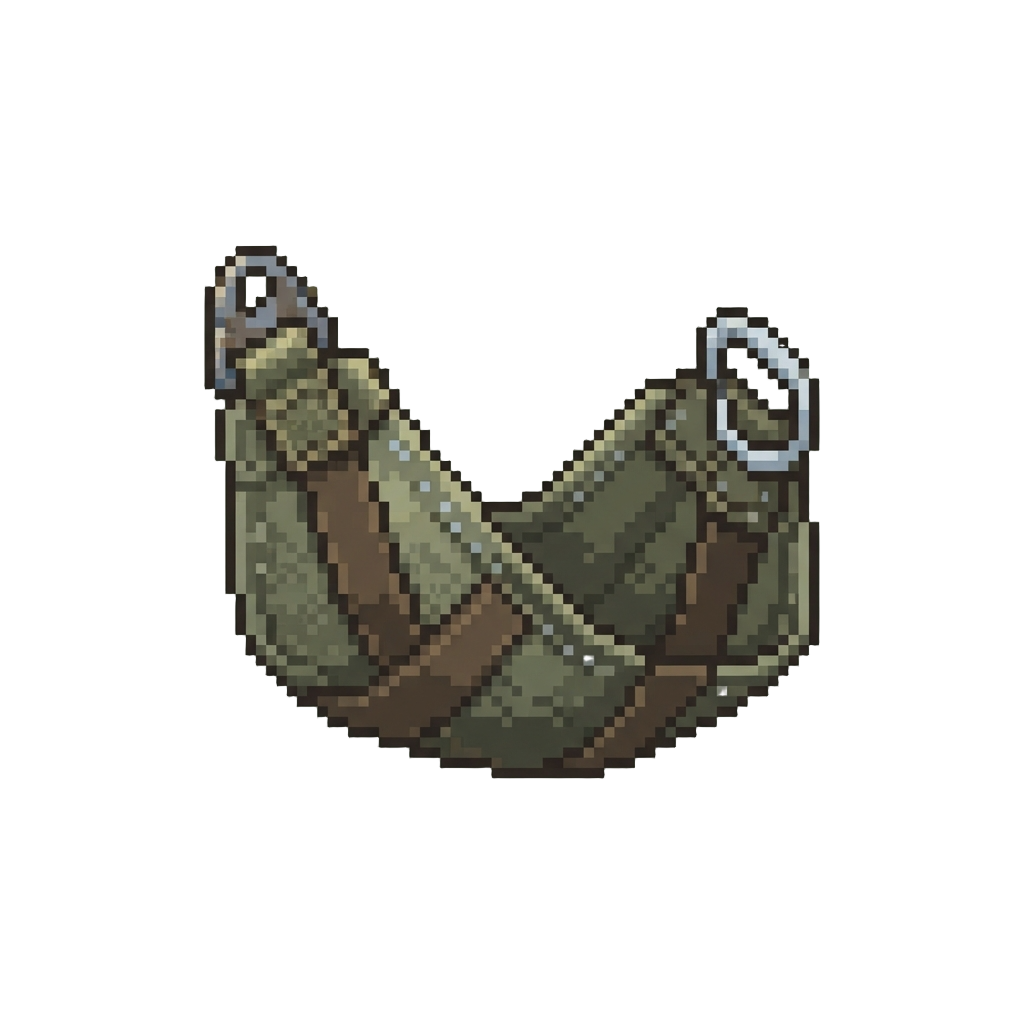 A Reinforced Canvas Airlift Sling