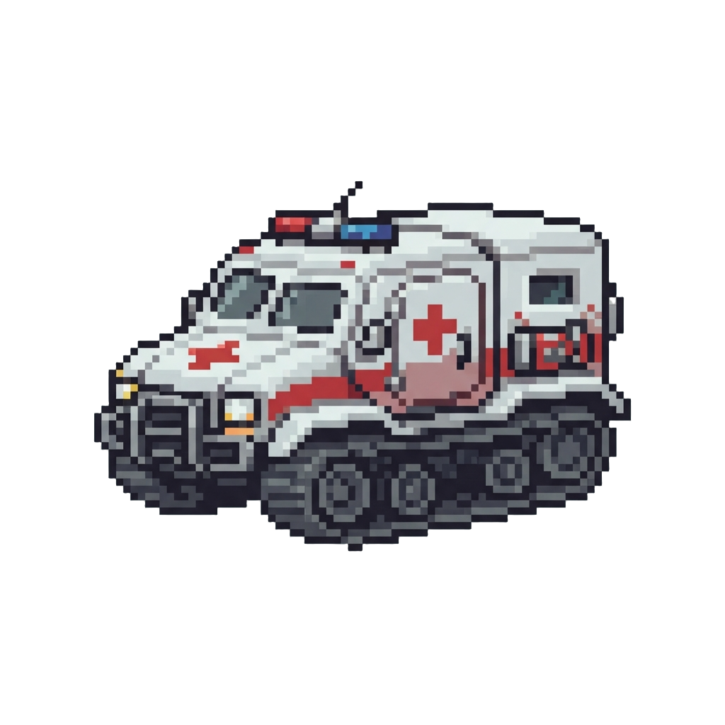 A Armored Medical Rescue Vehicle