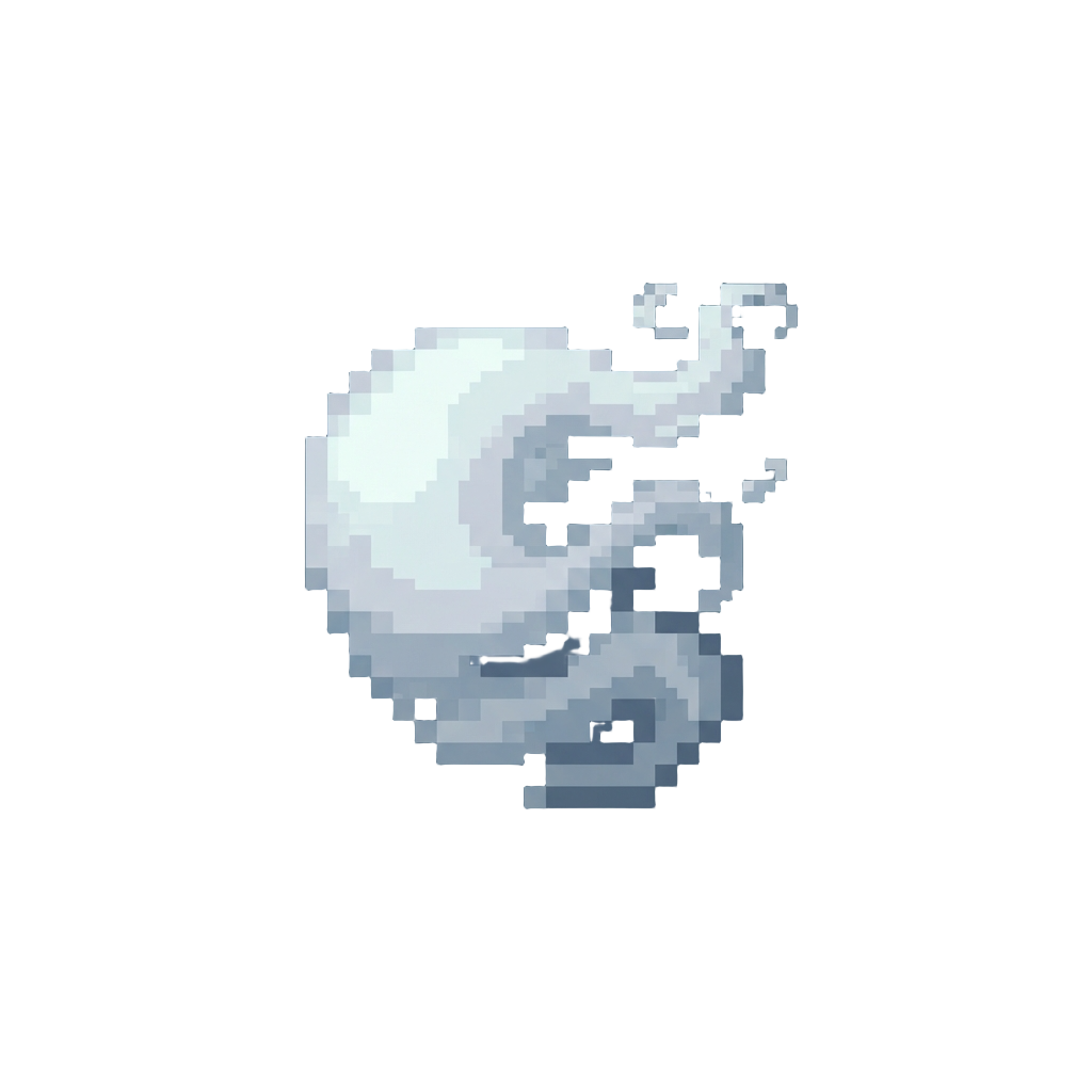 A Pale White Spectral Mist