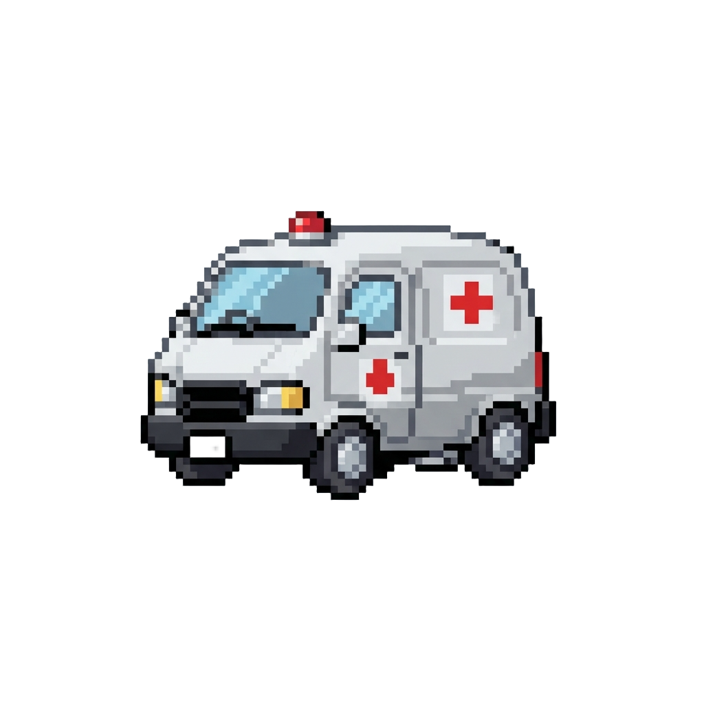 A Miniature Red Cross Transport Van