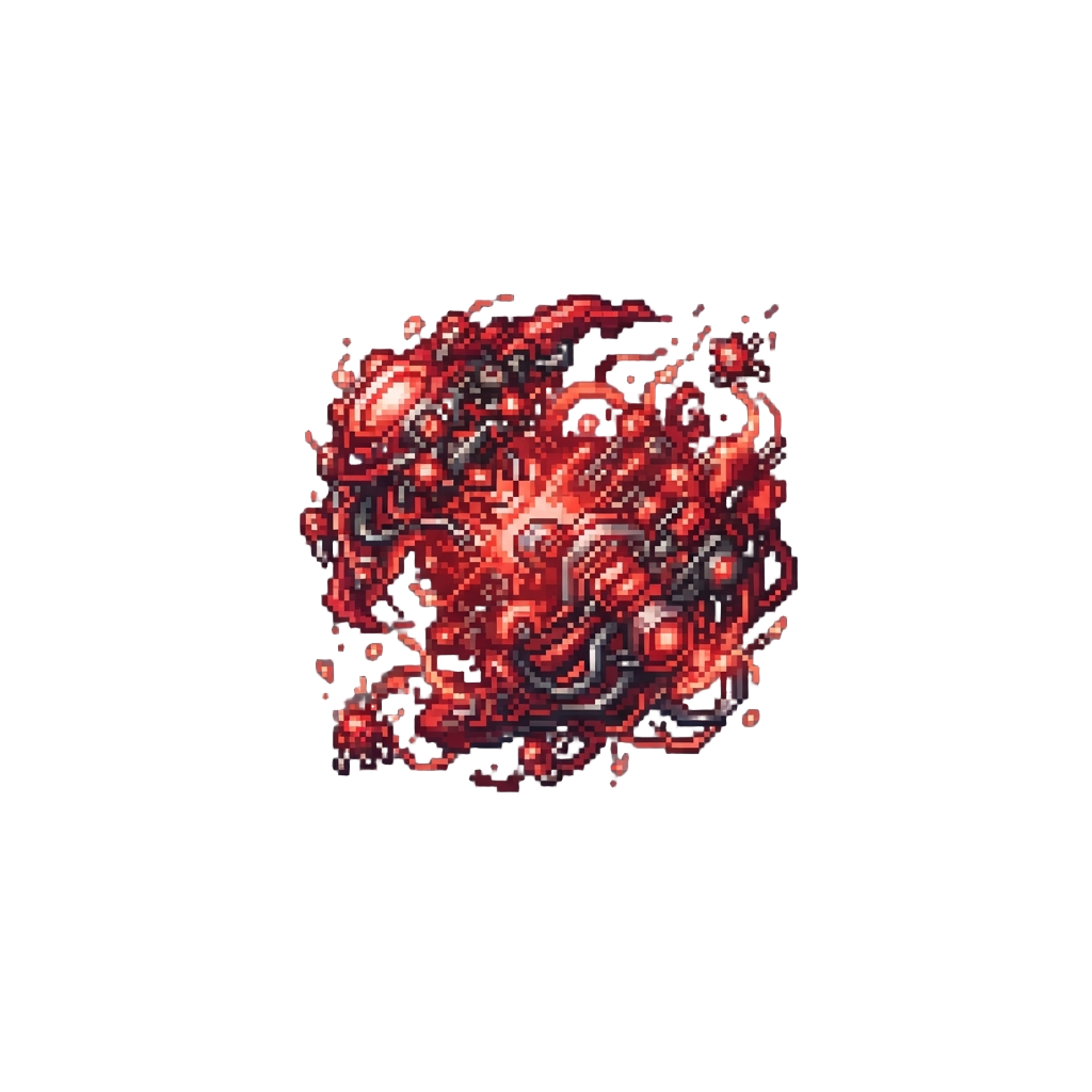 A Glowing Red Swarm of Overclocking Nanobots