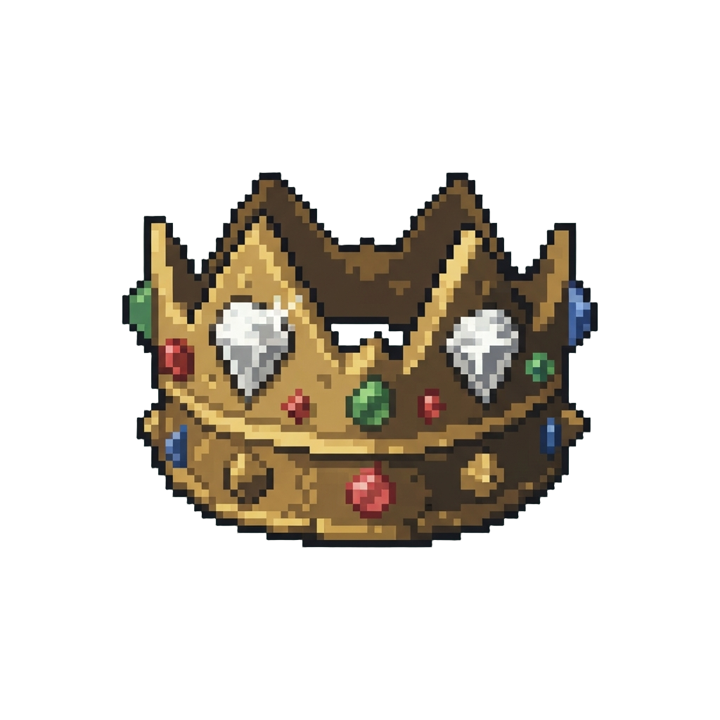 A Polished Diamond-encrusted Ork Crown