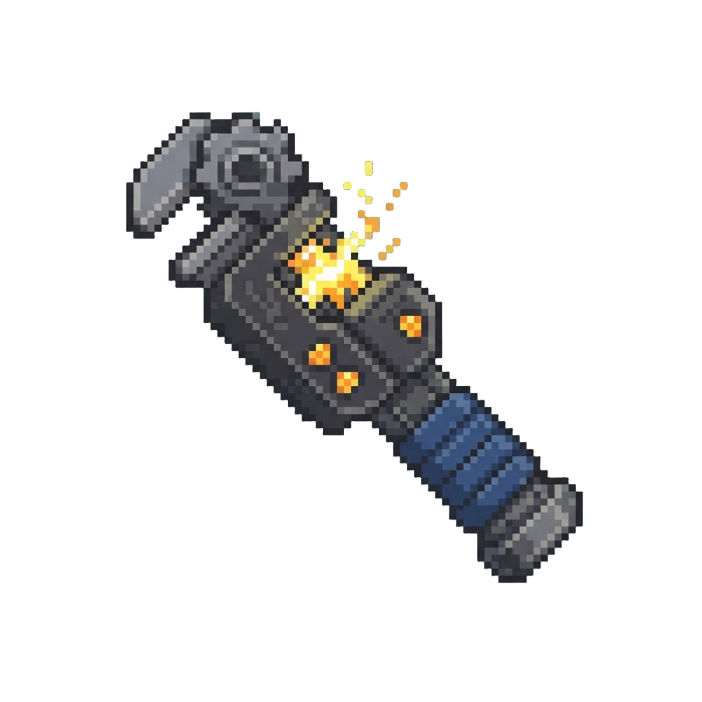 A Clunking Power-wrench That Hums Erratically