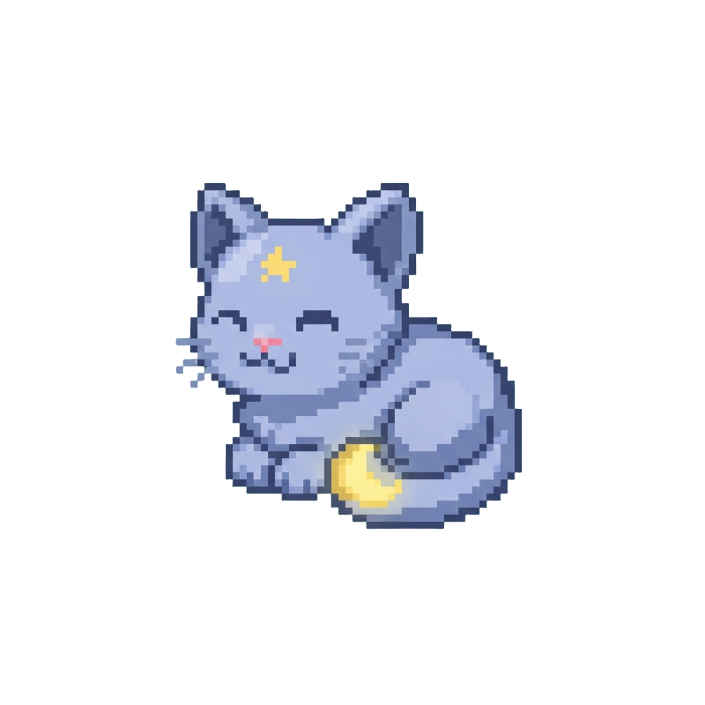 A Sweet Baby Moon Kitten