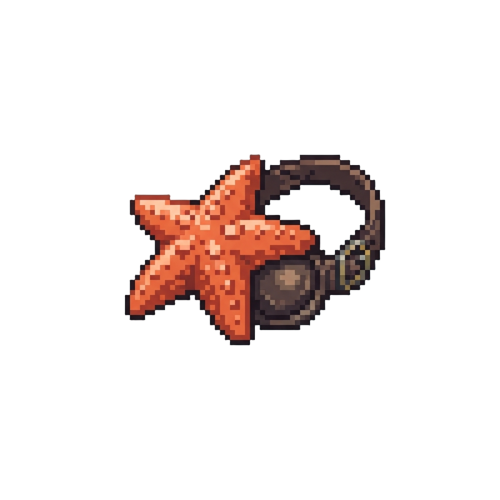 A Tiny Starfish Eyepatch