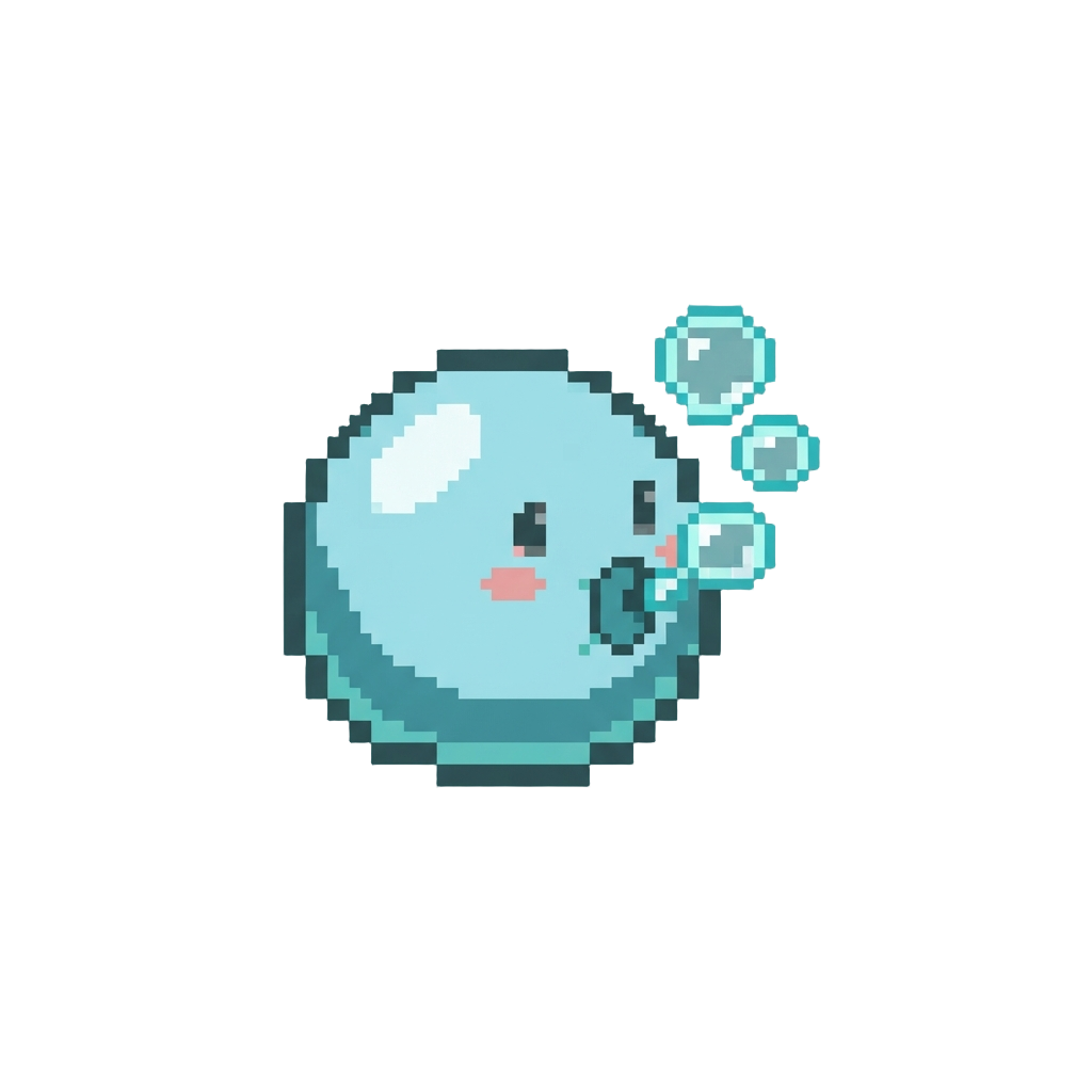 Tiny Harmless Bubbles Constantly Burping From Their Mouth
