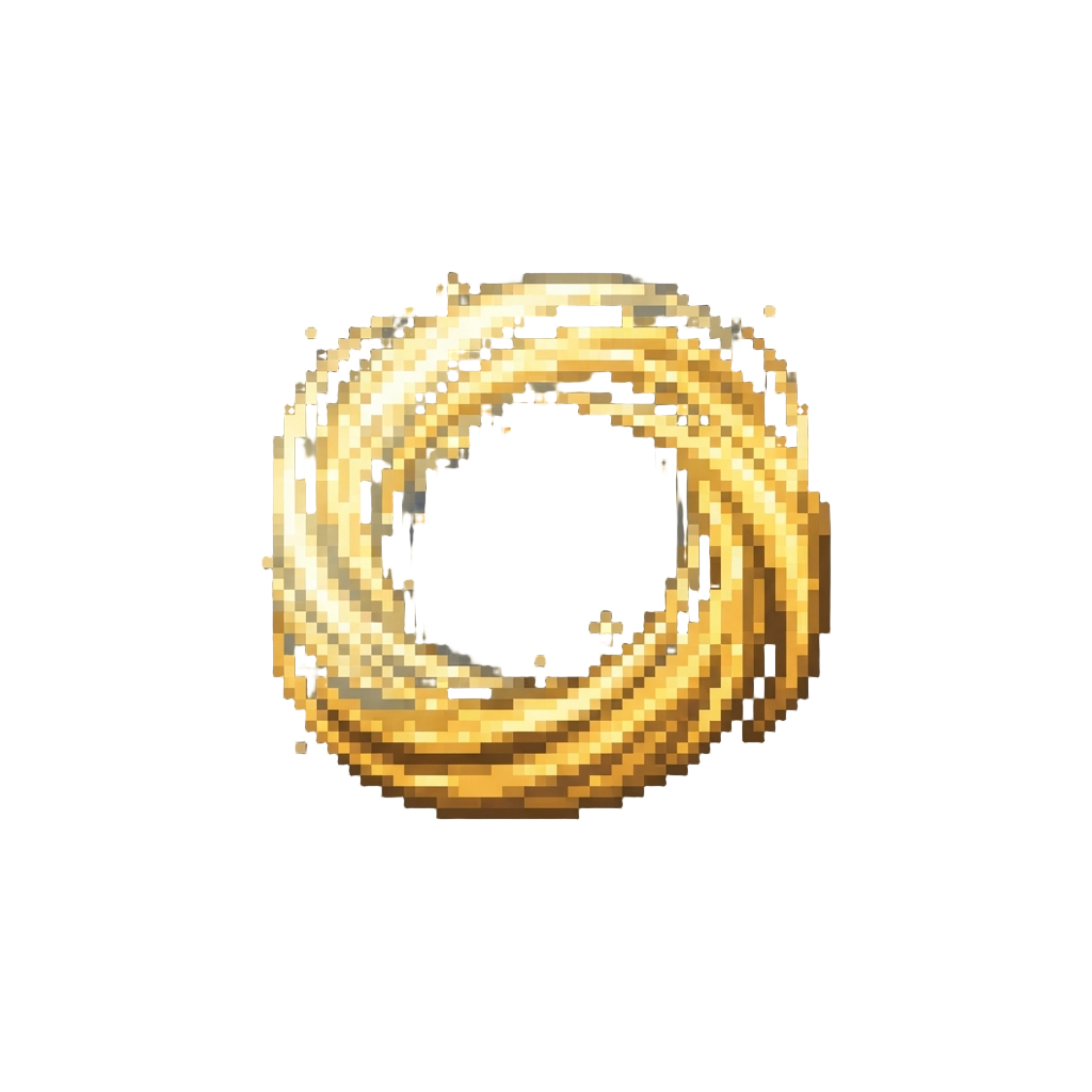 A Glowing Golden Halo of Quantum Energy