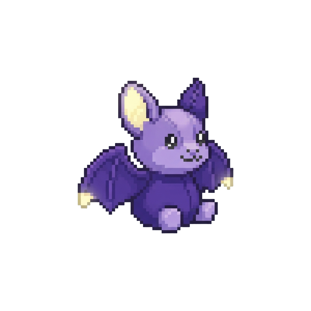 A Cute Glowing Bat Plush