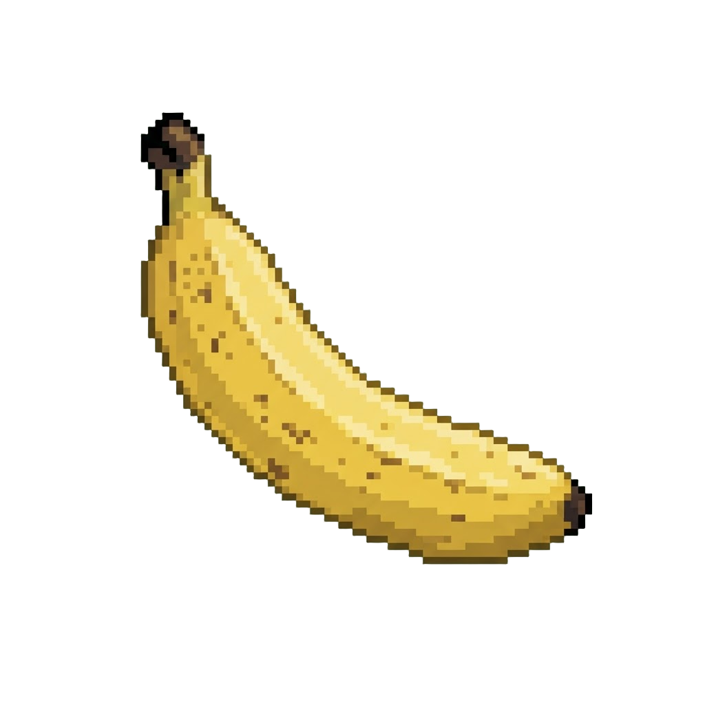 A Single Unpeeled Banana