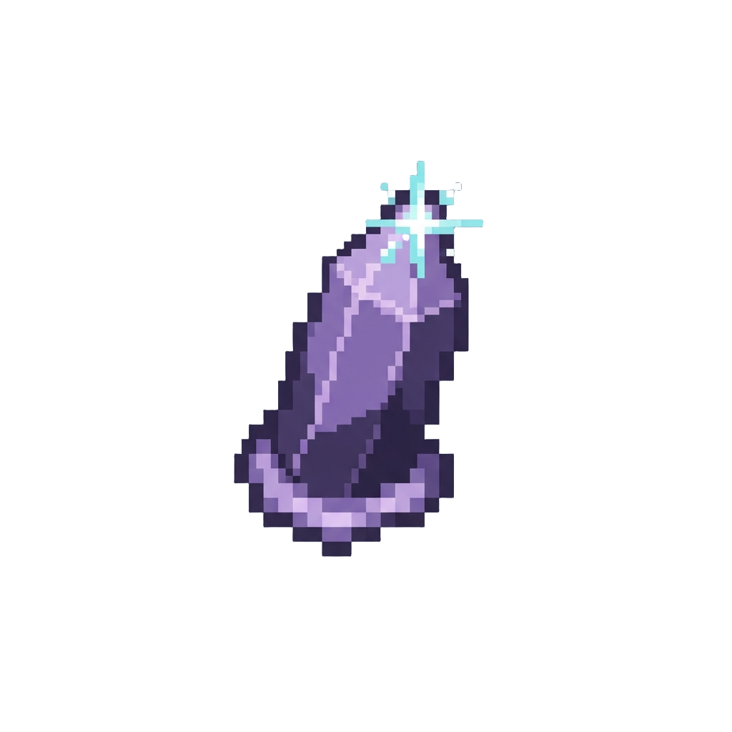 A Sparkling Amethyst Power Flare