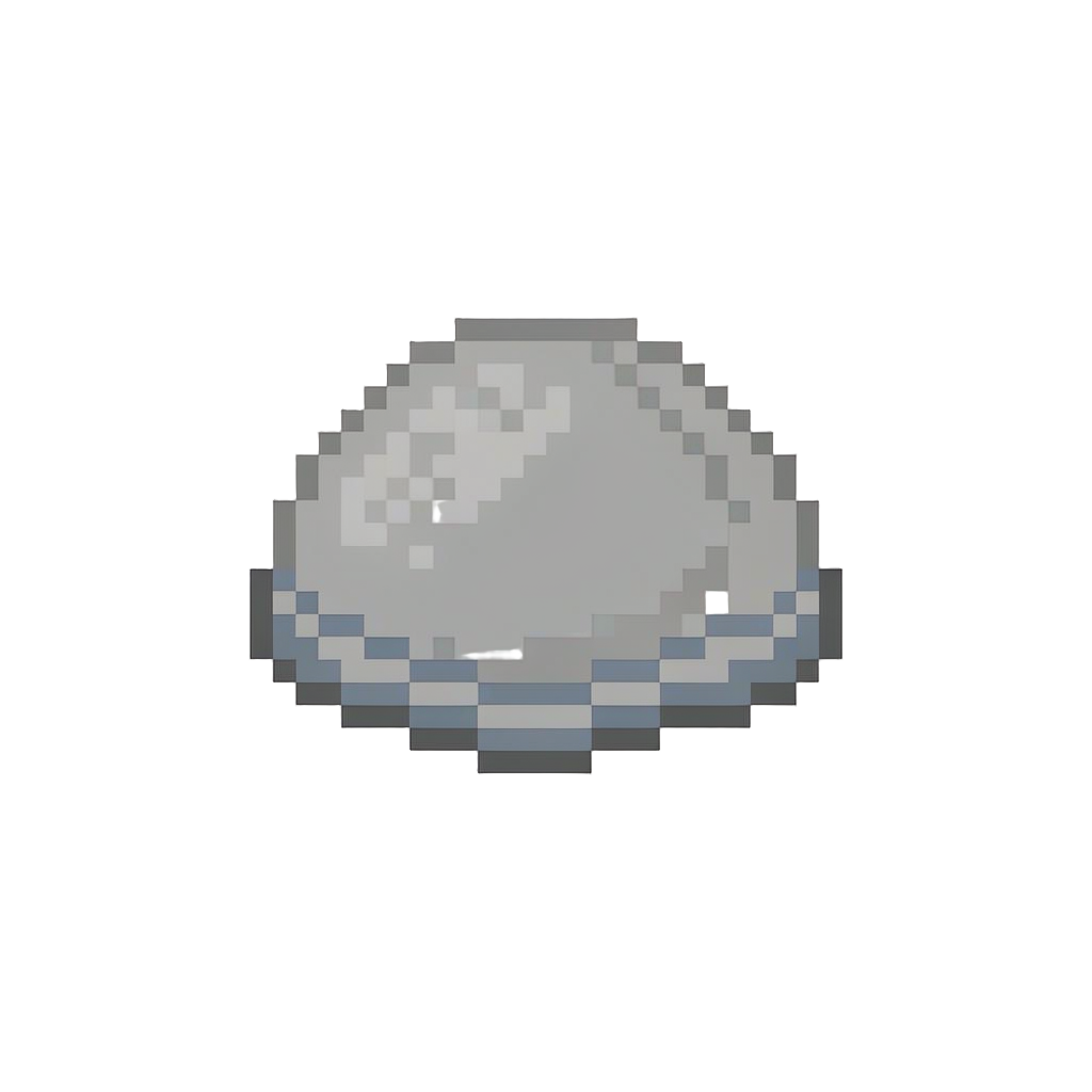 A Translucent Cloudy Glass Dome