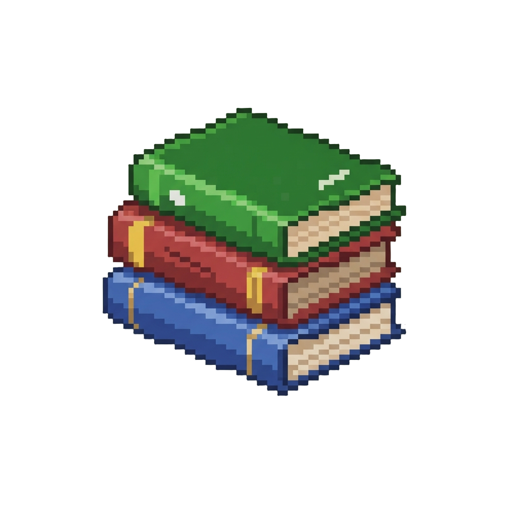 A Stack of Colorful Textbook Props