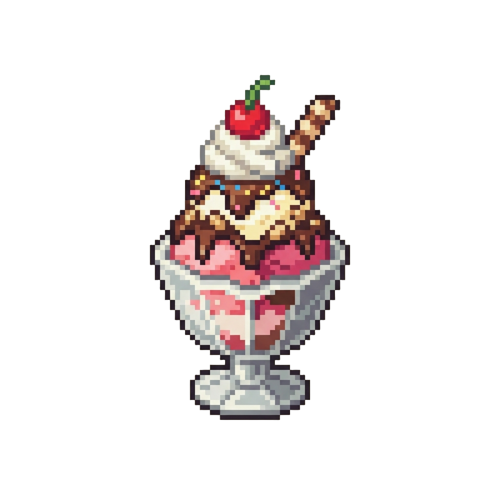 Giant Deluxe Ice-cream Sundae Tower