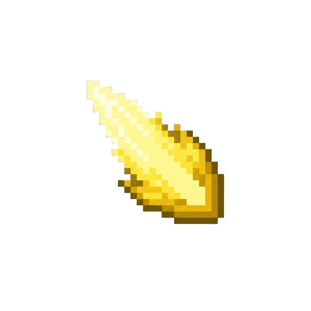 A Glowing Yellow Motion Blur Streak