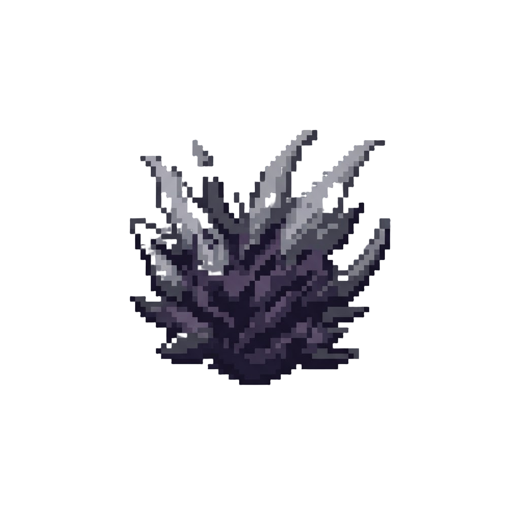 A Sudden Shadow-dust Puff