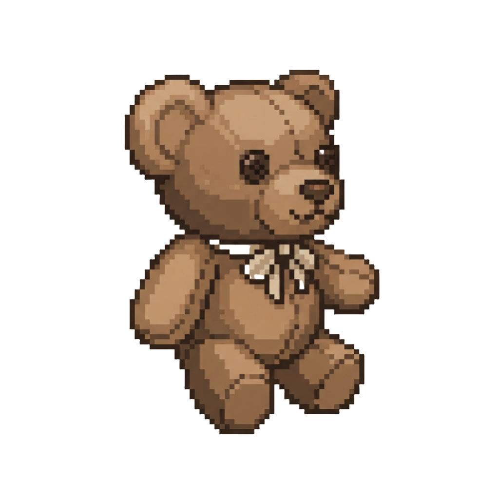 A Small Plush Teddy Bear