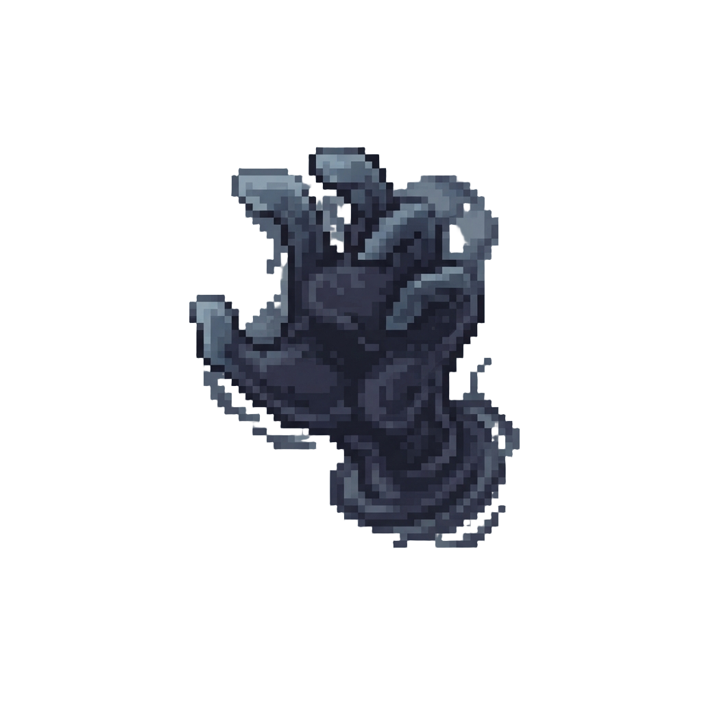 A Dark Smokey Spirit Hand