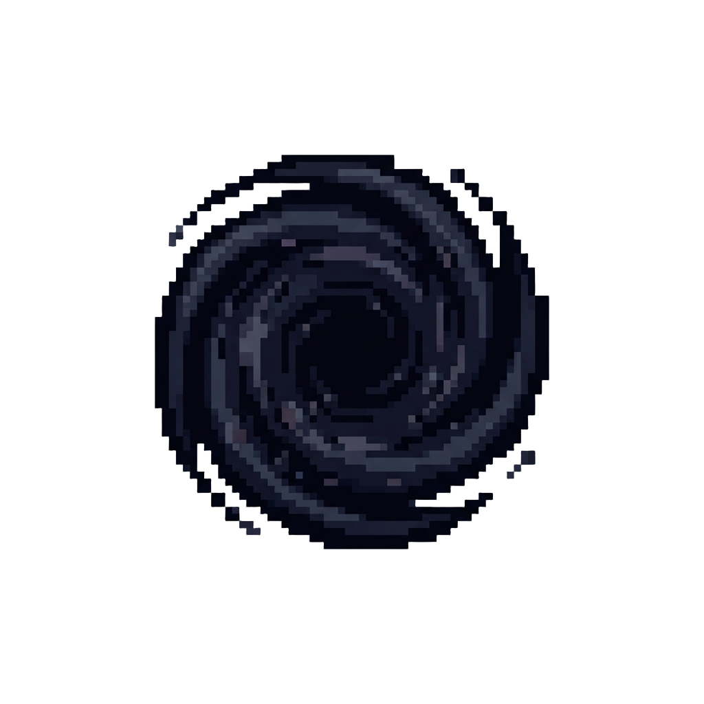 A Dark Abyss Swallowing Everything Into Endless Void