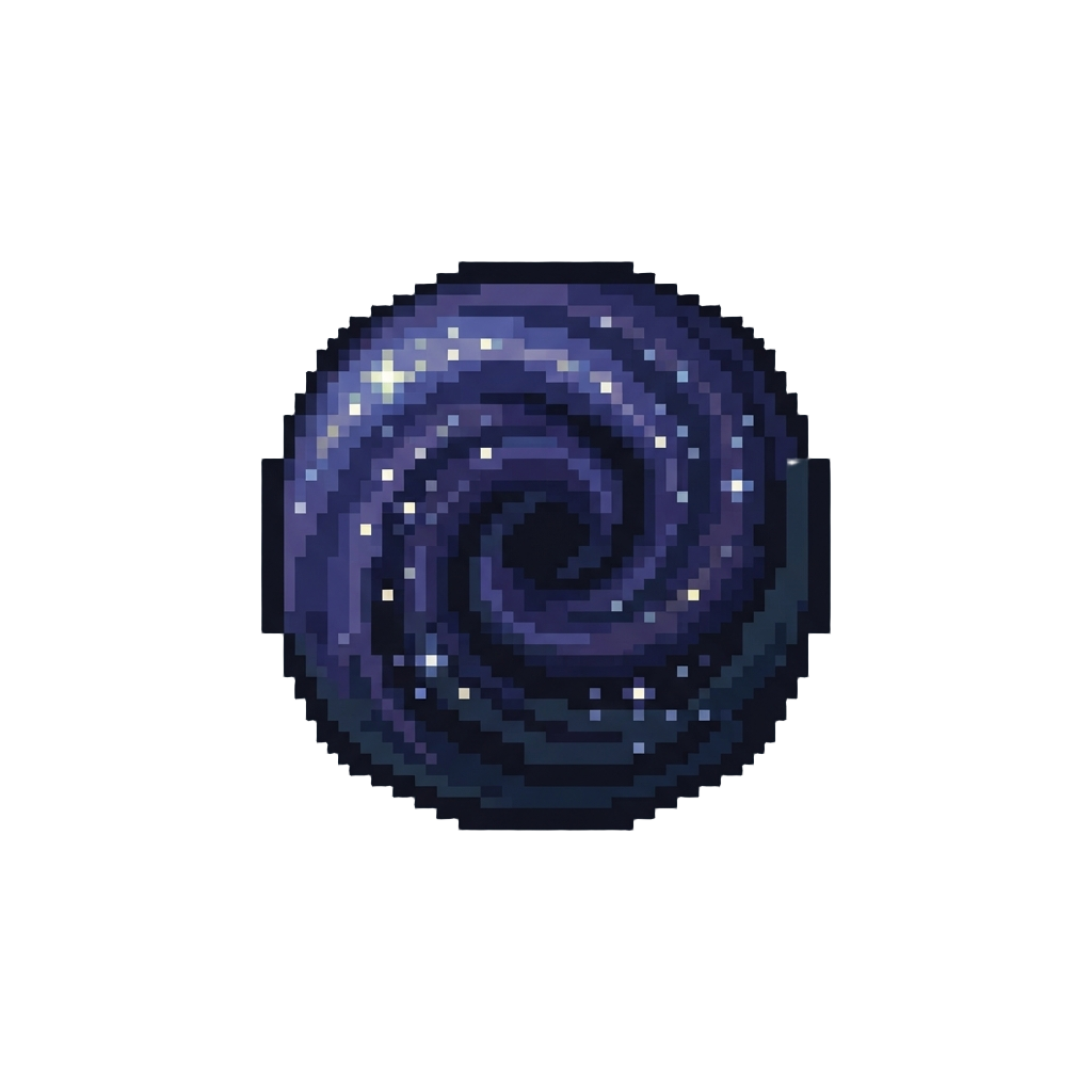 A Swirling Star-lit Void