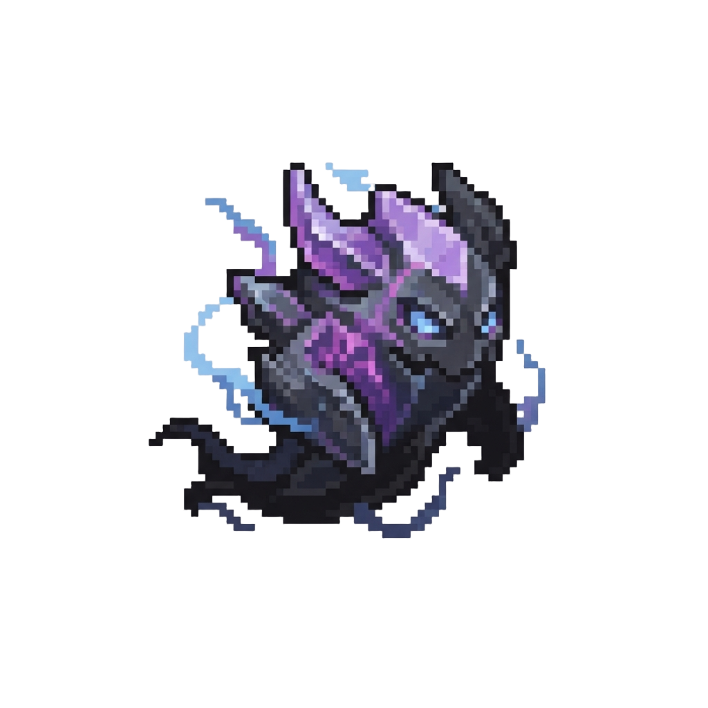A Smokey Obsidian Shadow Phantom