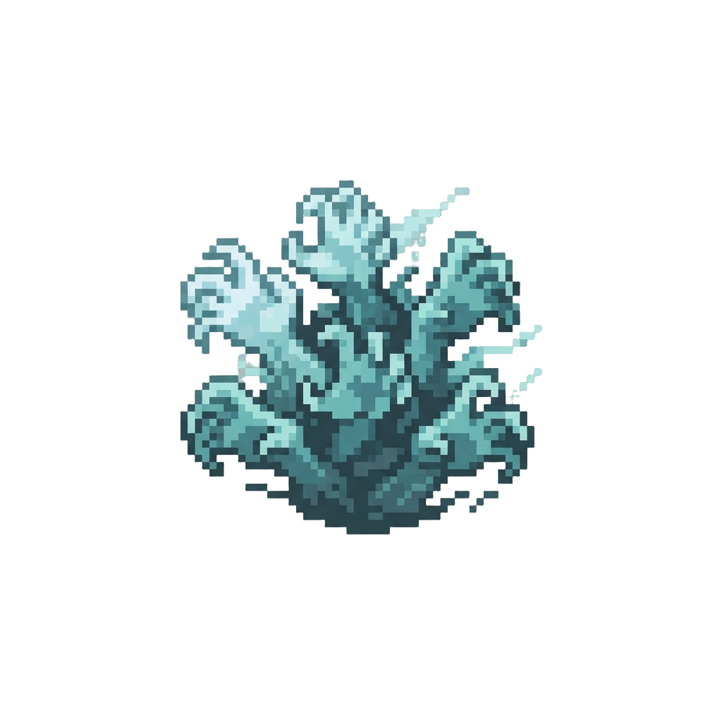 A Horde of Ghastly Ghostly Hands Clawing Outward