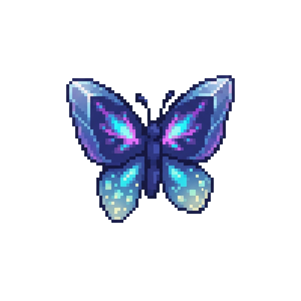 A Floating Magical Butterfly