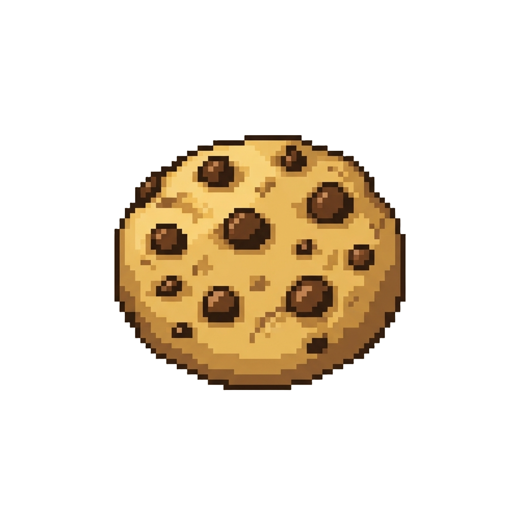 A Giant Golden Chocolate Chip Cookie